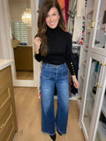 Mica Maureen Front Pocket Wide Leg Jean