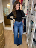 Mica Maureen Front Pocket Wide Leg Jean