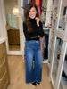 Mica Maureen Front Pocket Wide Leg Jean