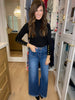 Mica Maureen Front Pocket Wide Leg Jean