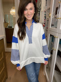 Winning Team Pullover in White