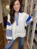 Winning Team Pullover in White