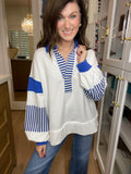 Winning Team Pullover in White