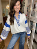 Winning Team Pullover in White