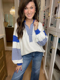 Winning Team Pullover in White