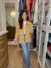 Let's Geaux Plaid Button Down