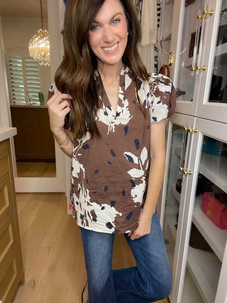 Make it Known Floral Top