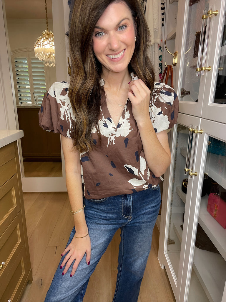 Make it Known Floral Top