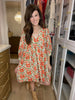 Poppy Fields Floral Dress