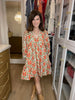 Poppy Fields Floral Dress