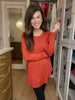 Wayside Long Sleeve Top in Cinnamon