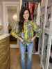 Falling For It Floral Button Down
