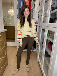 Royalty for Me Hyperstretch Skinny Jeans in Walnut