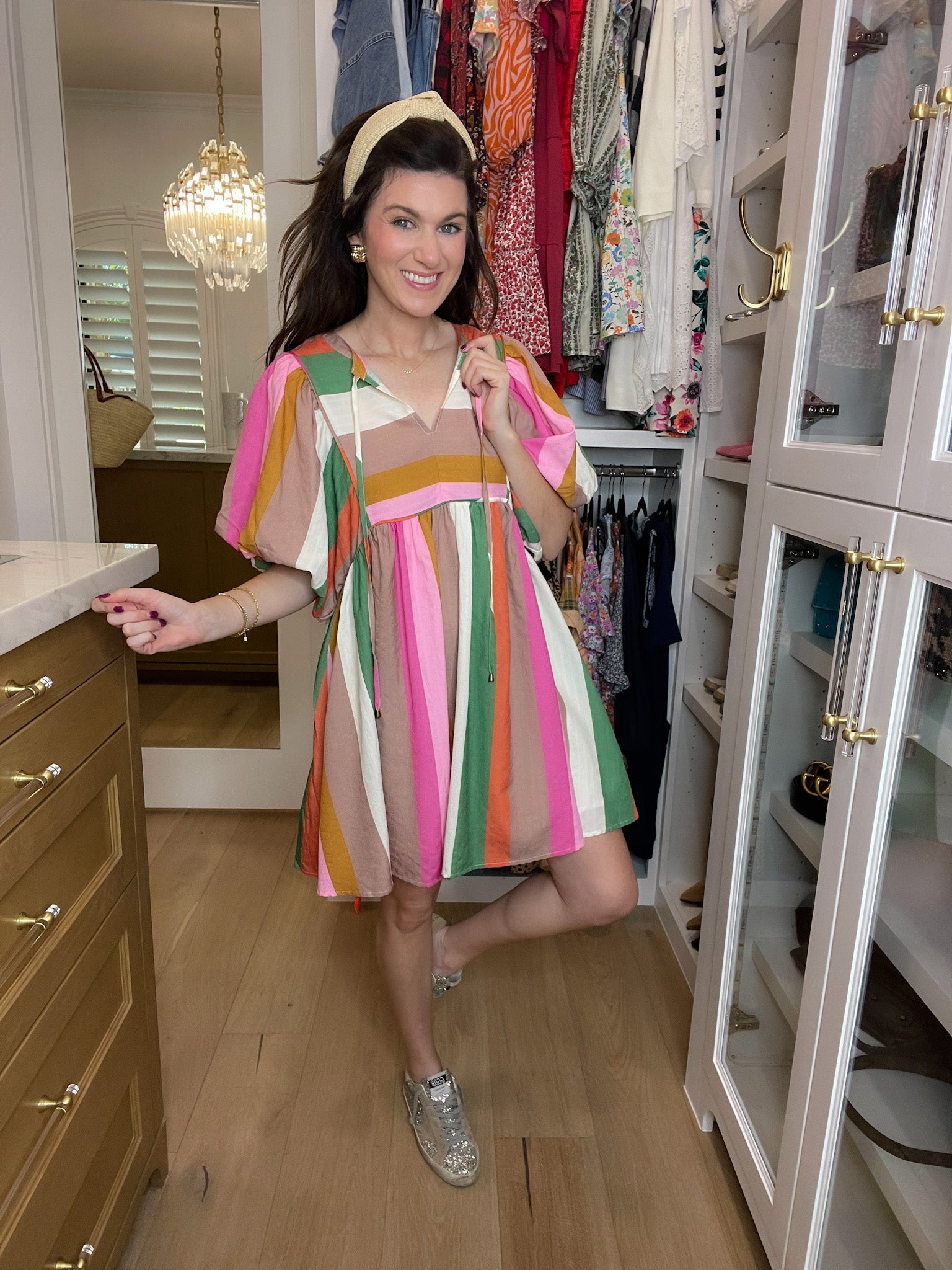 That Feeling Multicolor Striped Dress