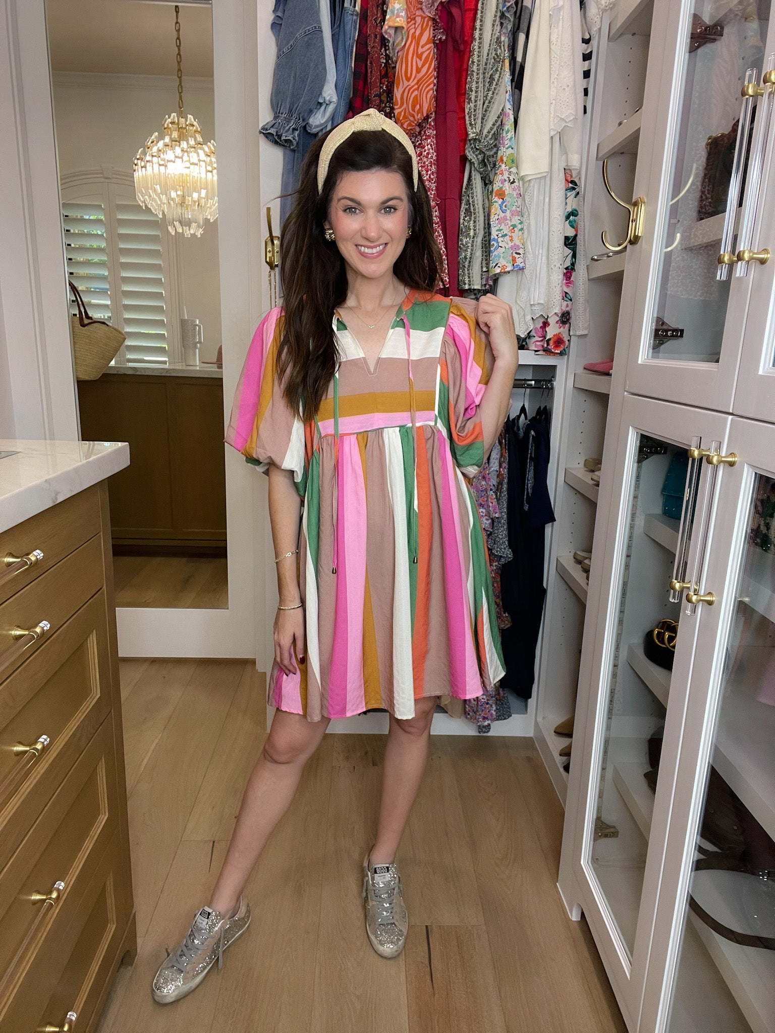 That Feeling Multicolor Striped Dress