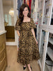 One of a Kind Leopard Midi Dress