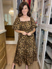 One of a Kind Leopard Midi Dress