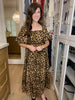 One of a Kind Leopard Midi Dress