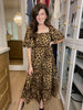 One of a Kind Leopard Midi Dress