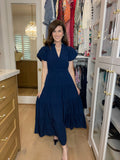 Sweet Simplicity Maxi Dress in Navy