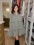 Dream a Little Dream Plaid Dress