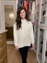 SALE! Easy Does It Mock Neck Tunic *Final Sale*