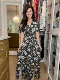 *BELLES & DOORBUSTER* Autumn Glow Dress in Charcoal *Final Sale*