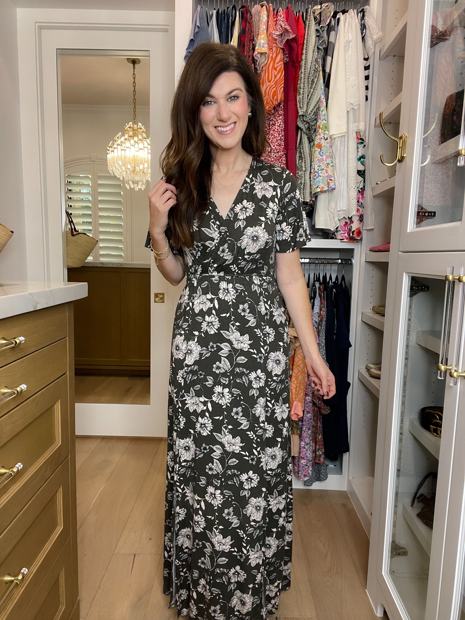 *BELLES & DOORBUSTER* Autumn Glow Dress in Charcoal *Final Sale*