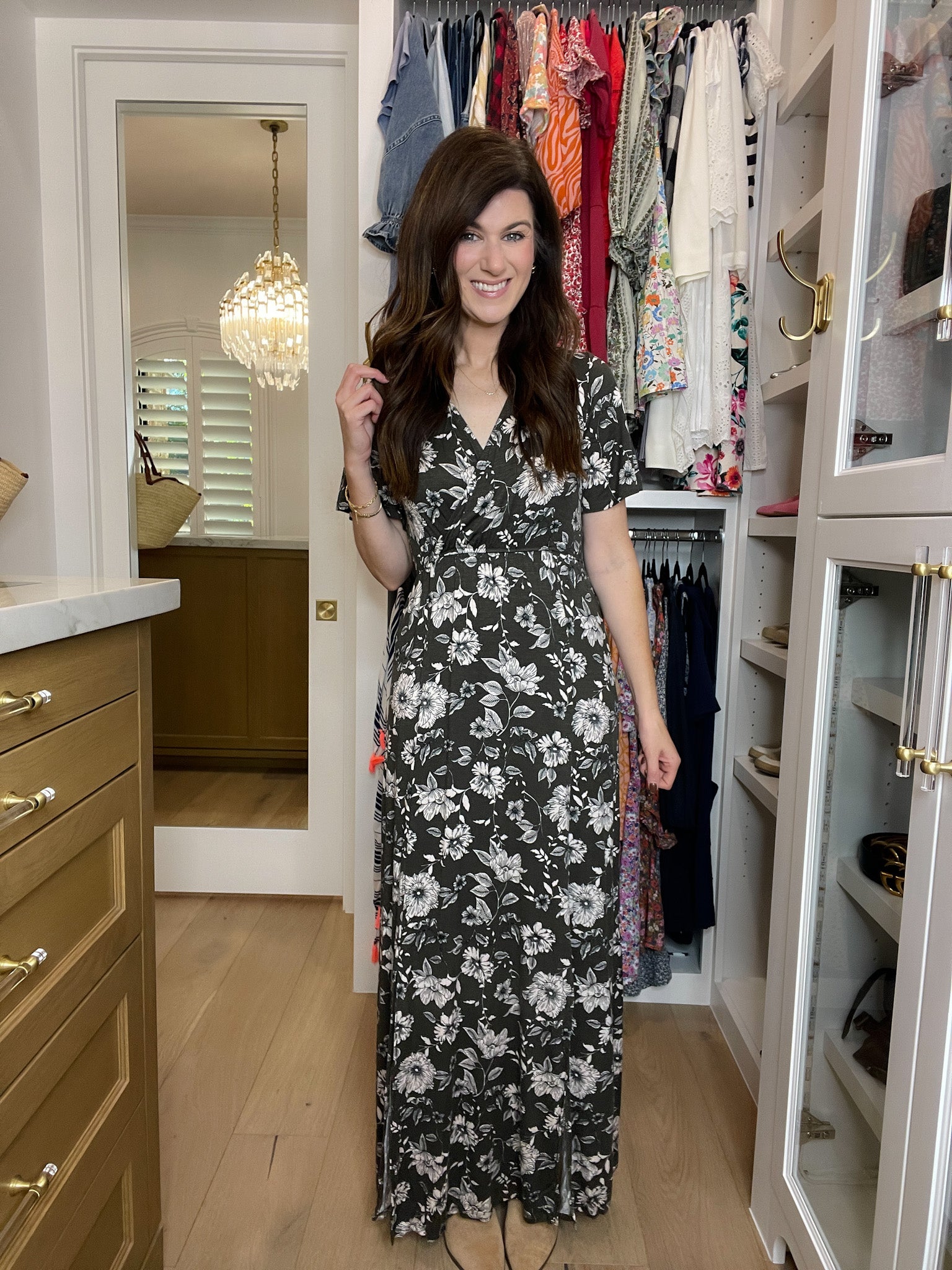 *BELLES & DOORBUSTER* Autumn Glow Dress in Charcoal *Final Sale*