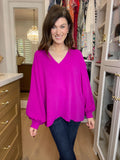 Positive Forecast Top in Magenta