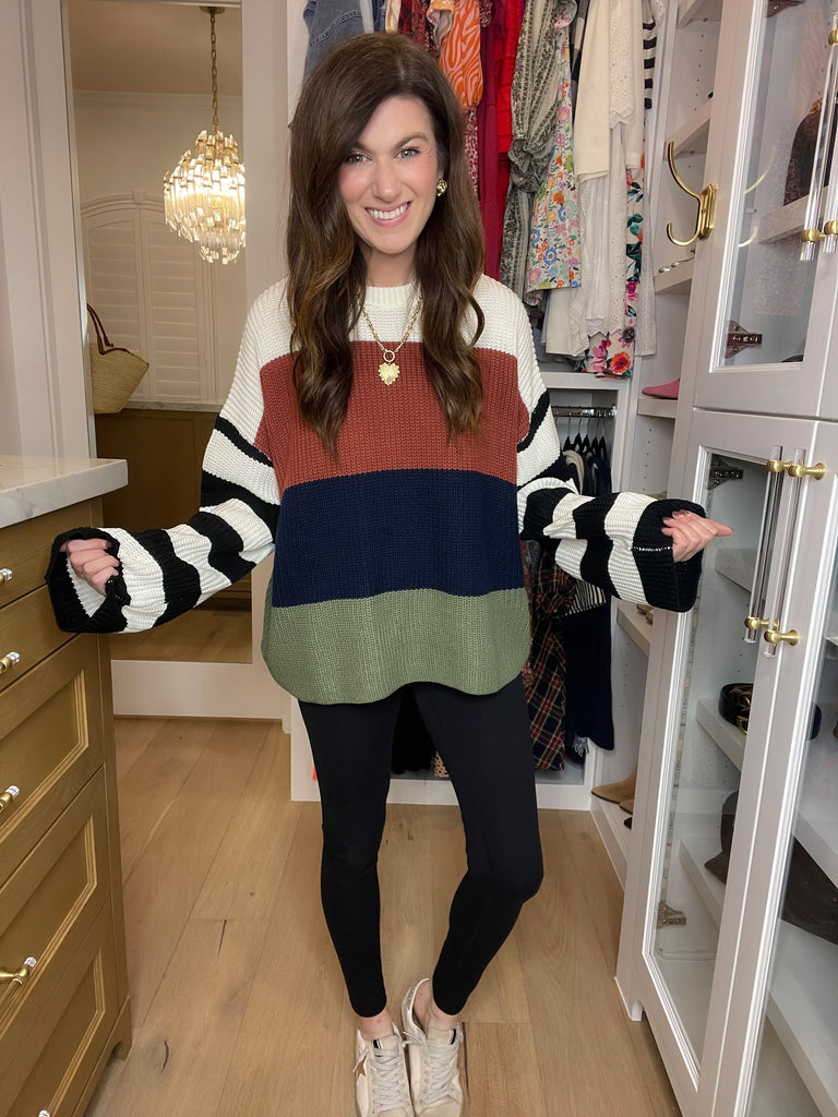 More Than Meets the Eye Striped Sweater