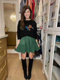 Festive Gatherings Pleated Skirt