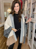 *BELLES & DOORBUSTER* Cumberland Color Block Cardigan Wrap *Final Sale*