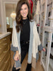 *BELLES & DOORBUSTER* Cumberland Color Block Cardigan Wrap *Final Sale*