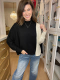 Glimpse of Tomorrow Color Block Sweater