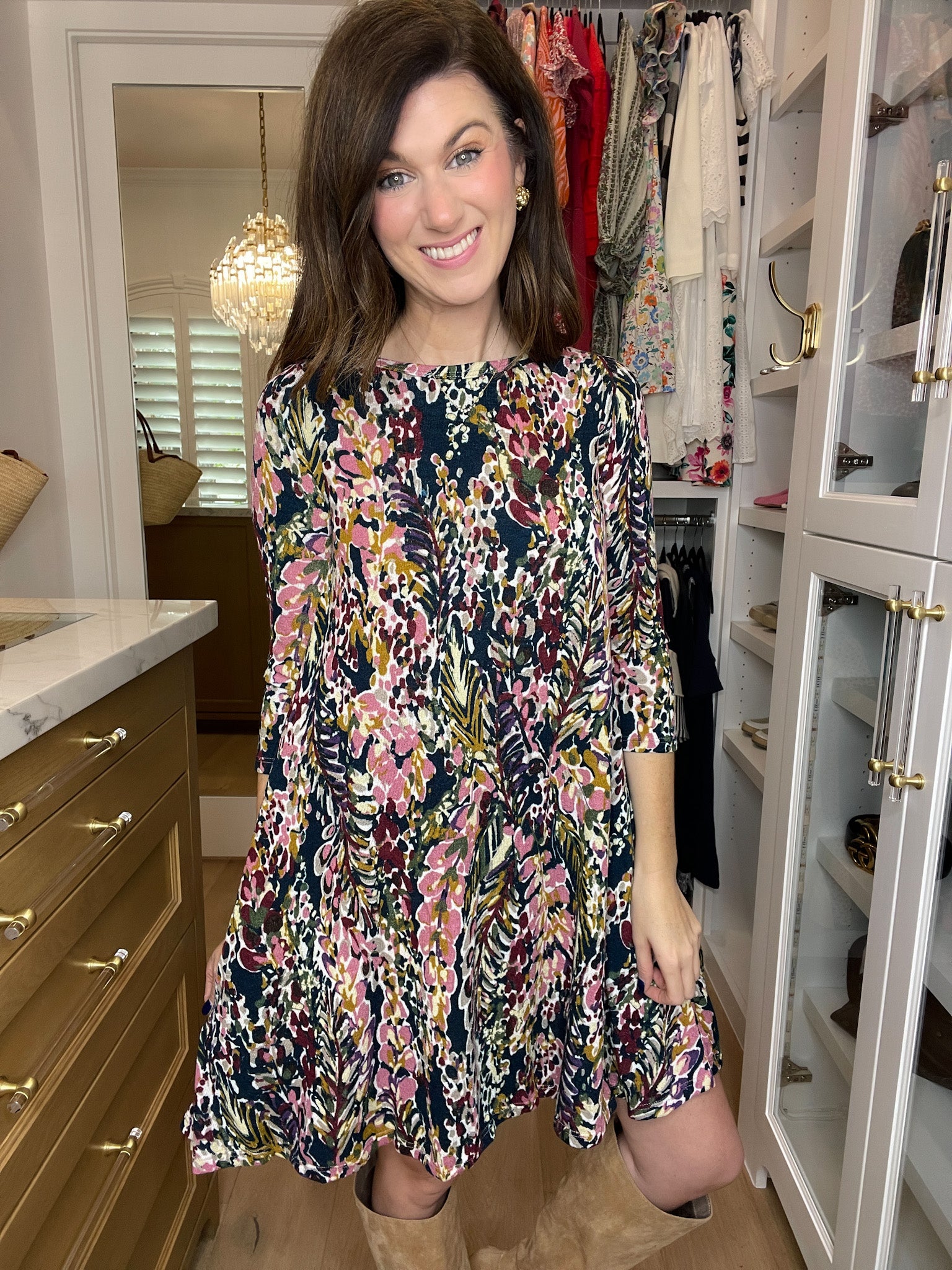 *BELLES & DOORBUSTER* Leave It To Chance Dress *Final Sale*