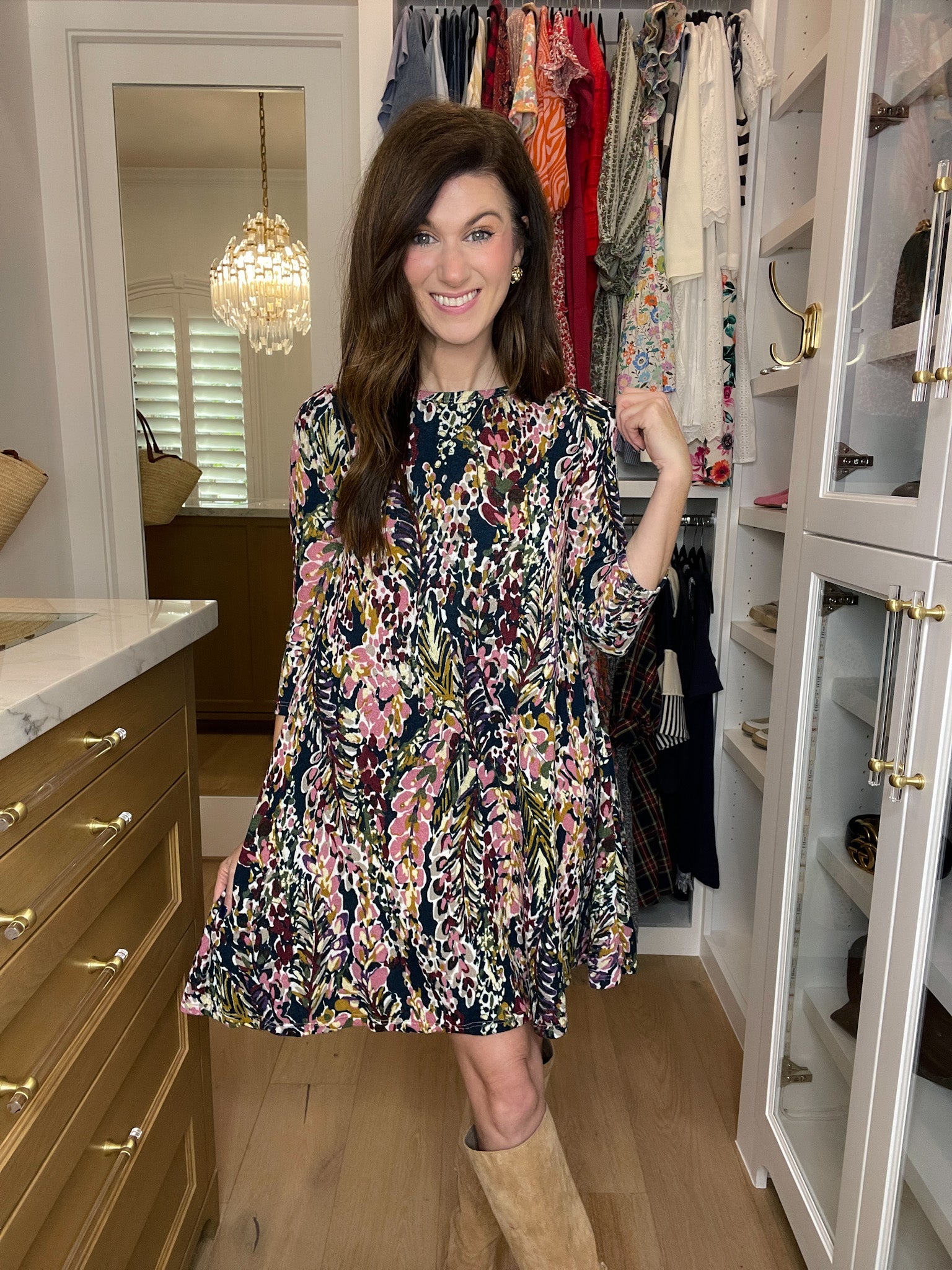 *BELLES & DOORBUSTER* Leave It To Chance Dress *Final Sale*