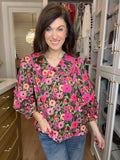Always with Love Floral Top