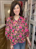 Always with Love Floral Top