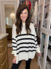 Striped Serenity Sweater