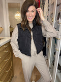 Get Outside Puffer Vest in Black