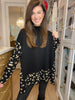 On the Way Up Leopard Mock Neck Sweater