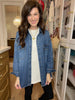 Risen Relaxed Ridge Denim Shacket