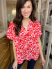 SALE! Sweetheart Pop Blouse in White *Final Sale*