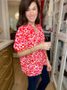 SALE! Sweetheart Pop Blouse in White *Final Sale*
