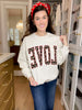 Bold Love Embroidered Pullover