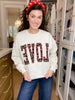Bold Love Embroidered Pullover