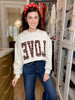 Bold Love Embroidered Pullover
