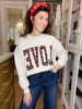 Bold Love Embroidered Pullover