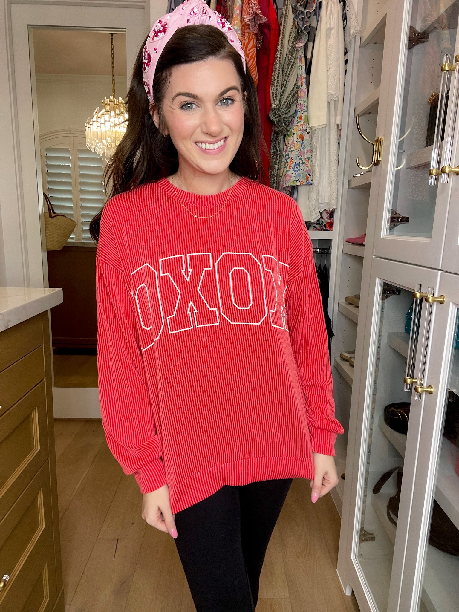 XOXO Corded Pullover